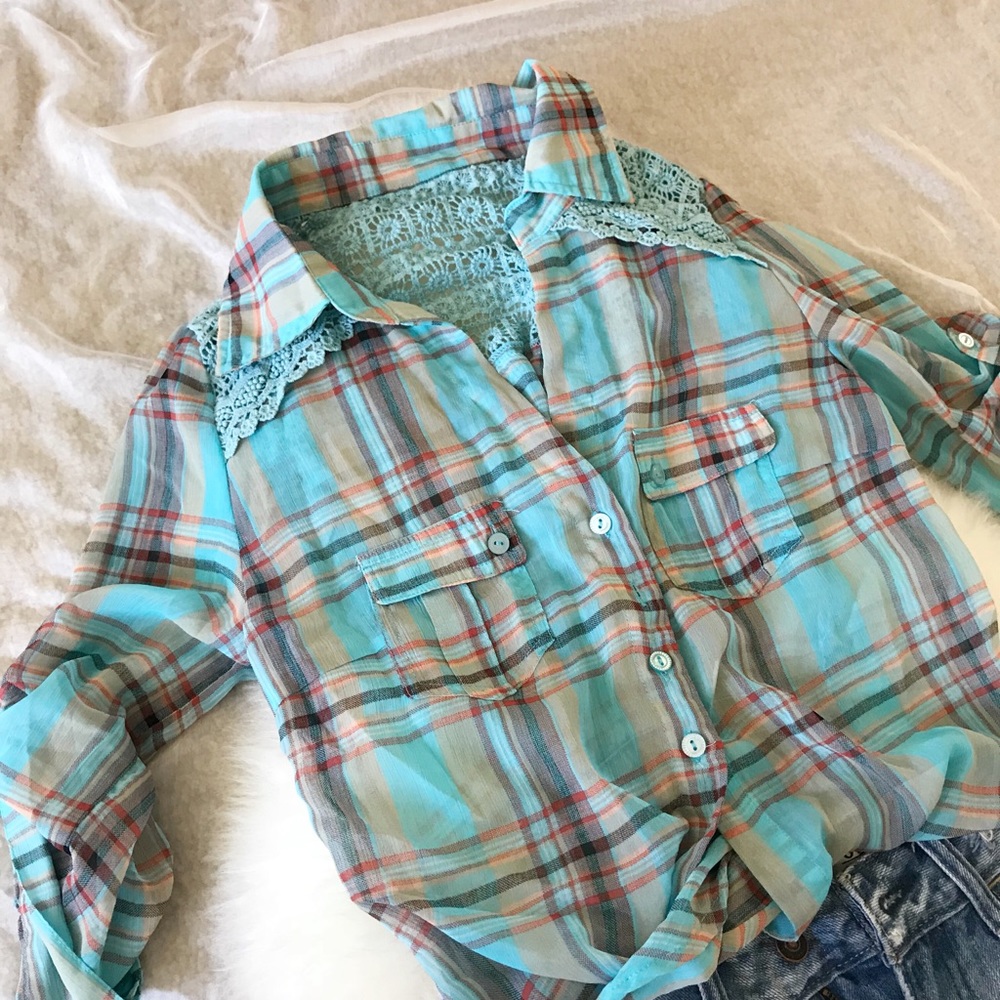 Blue top - Picture 2 of 2